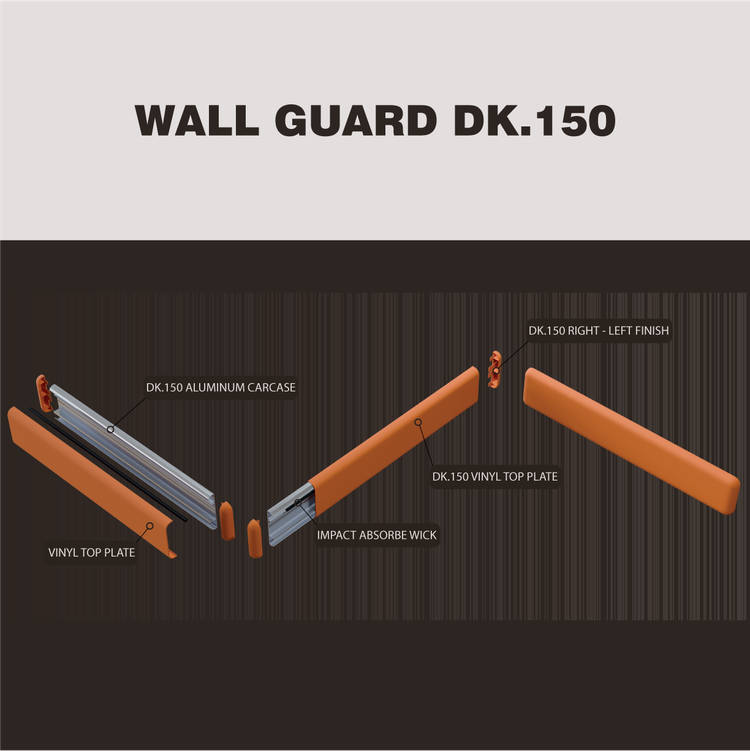 ضربهگیر دیوار DK.150 کارا طب